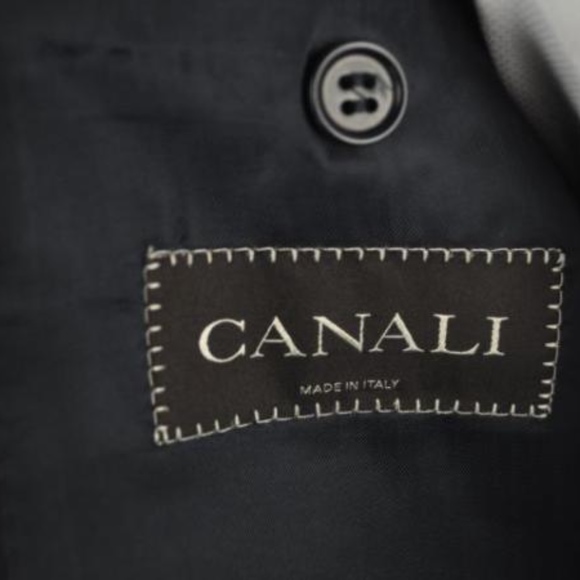 CANALI Italian Navy Modern 2Btn Suit 42L 42 L - Picture 5 of 5